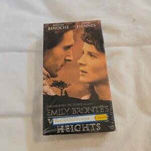 VTG Wuthering Heights VHS Movie‎ Emily Brontes Juliette Binoche 1992 Paramount